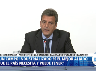 Massa: “Un agro industrializado es el mejor aliado que Argentina puede tener para los próximos años”