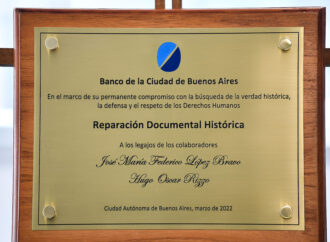 24M: Día Nacional de la Memoria por la Verdad y Justicia: Reparación de legajos de colaboradores del Banco Ciudad desaparecidos