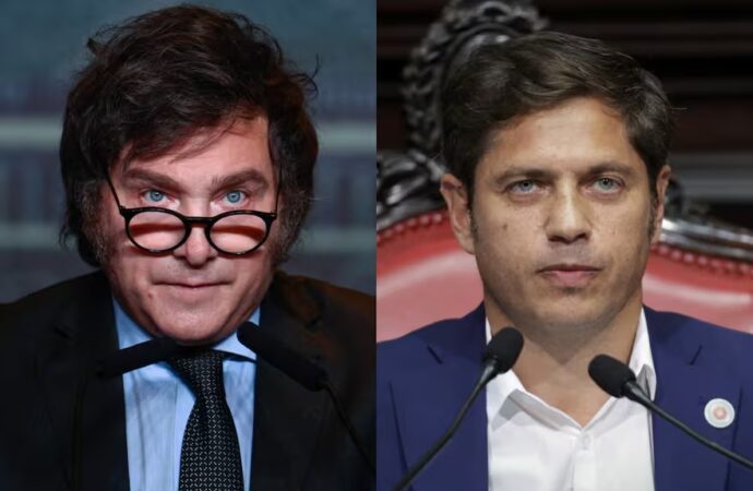 Kicillof acusó a Milei de promover el odio